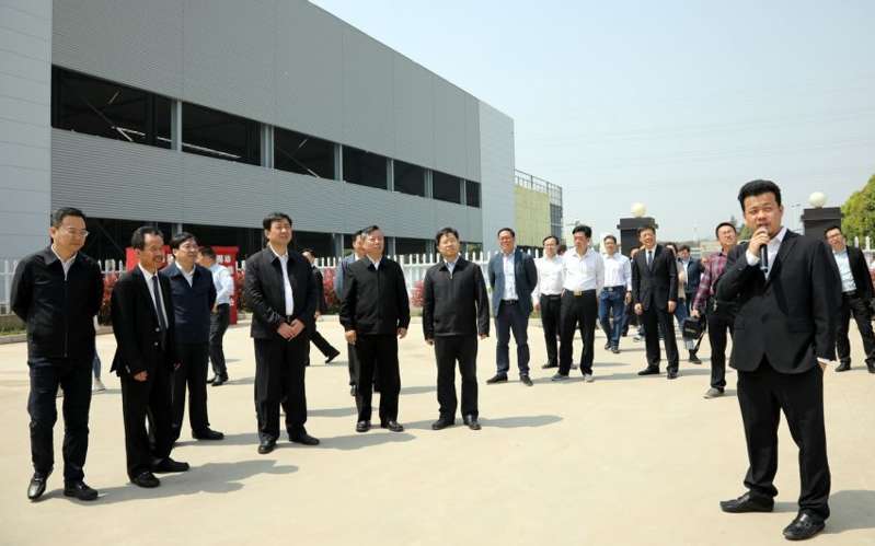 市委書記汪泉現(xiàn)場督查調研國茂減速機西部廠區(qū)項目？